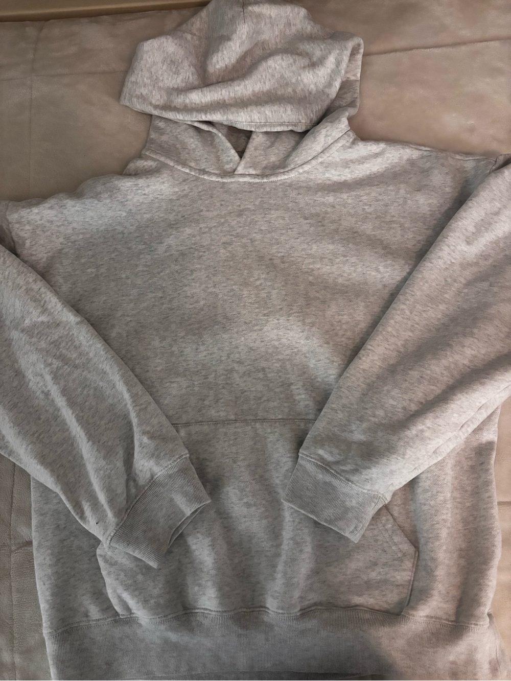 Aeropostale Light Gray Women's Pullover Hoodie